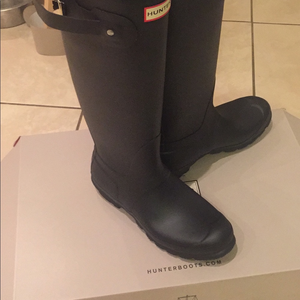 Hunter Original Tall Matte Boots Size 9, brand new - Picture 4 of 4